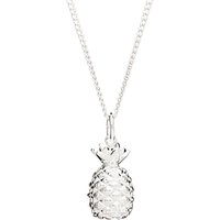 Rachel Jackson London Long Pineapple Pendant Necklace