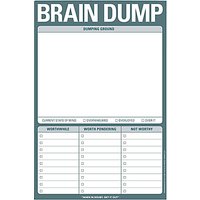 Knock Knock Brain Dump Notepad