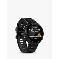 Garmin Forerunner 735XT GPS Multisport Watch With Wrist-based Heart Rate Technology, Black/Grey
