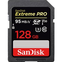 SanDisk Extreme Pro SDXC UHS-I Memory Card, 128GB, 95MB/s