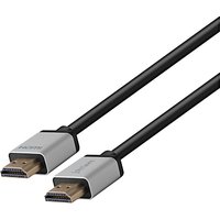 John Lewis 4K HDMI 2.0 Cable, 3m, Black