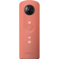 Ricoh THETA SC Action Camera, HD 1080p, 14MP, 360° Recording, Wi-Fi With Soft Case