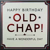 Hotchpotch Old Chap Birthday Card