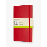 Moleskine Large Soft Cover Plain Notebook