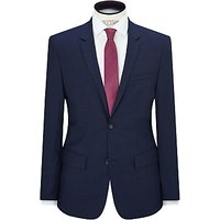 Calvin Klein Pindot Wool Tailored Fit Suit Jacket, Indigo