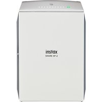 Fujifilm Instax Share SP-2 Mobile Photo Printer With 10 Shots, Silver