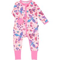 Bonds Baby Zip Wondersuit Koyoto Sleepsuit, Pink/Multi