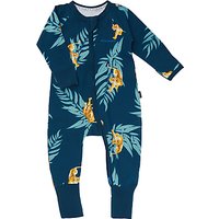 Bonds Baby Zip Wondersuit Crouch Tiger Sleepsuit, Blue/yellow