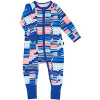 Bonds Baby Zip Wondersuit Digi Tribe Sleepsuit, Blue/Orange