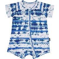 Bonds Baby Zip Wondersuit Sandy Romper, Blue/White