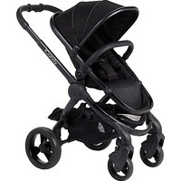 ICandy Peach Pushchair With Black Chassis & Jet 2 Hood