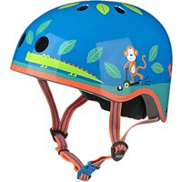 Micro Scooter Wildlife Safety Helmet, Blue/Multi, Medium
