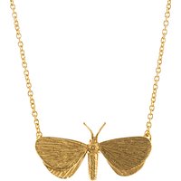 Alex Monroe Looper Moth Pendant Necklace