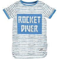 Angel & Rocket Boys' Rocket Diver Striped T-Shirt, Multi