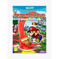 Paper Mario: Color Splash, Nintendo Wii U