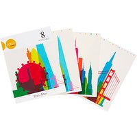 House By John Lewis, Yoni Atler Postcards, Pack Of 8