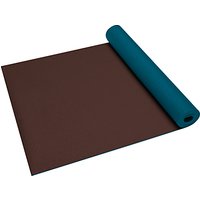 Gaiam Earth And Sky Bi-Colour Yoga Mat, Brown/Sky