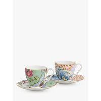 Wedgwood Butterfly Bloom Espresso Cup & Saucer
