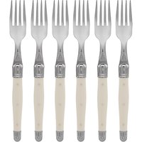 Laguiole By Jean Dubost Ivory Table Forks, 6 Piece