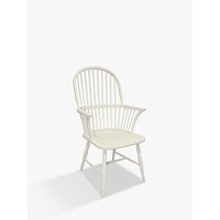 John Lewis Croft Collection Marple Carver Dining Chair, FSC-Certified (Beech), Cream
