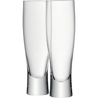 LSA International Bar Collection Lager Glass, Set Of 2