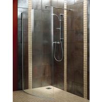 Aquadry Walk-In Shower Screen (W)1050mm