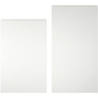 Cooke & Lewis Appleby High Gloss White Tall Larder Door (W)600mm Set Of 2