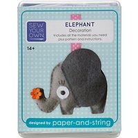 Sew Your Own Decoration Kit, Elephant
