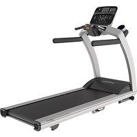 Life Fitness T5 Treadmill, Track Connect Console, Silver