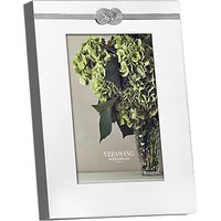 Vera Wang For Wedgwood Infinity Photo Frame, 4 X 6 (10 X 15cm), Silver