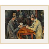 The Courtauld Gallery, Paul Cézanne - Card Players 1895 Print