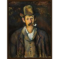 The Courtauld Gallery, Paul Cézanne - Man With A Pipe 1892-1895 Print