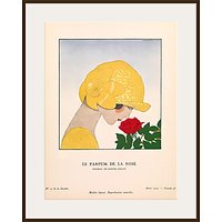 The Courtauld Gallery, Gazette Du Bon Ton - No10 1924 Le Parfum De La Rose Print, 50 X 40cm