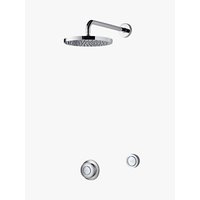 Aqualisa Rise XT Digital Concealed HP/Combi Shower With Wall Fixed Head