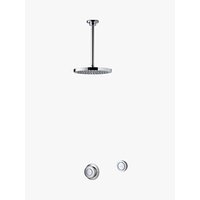 Aqualisa Rise XT Digital Concealed HP/Combi Shower With Ceiling Fixed Head