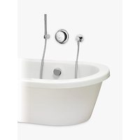 Aqualisa Rise XT Digital HP/Combi Bath With Overflow Filler And Hand Shower