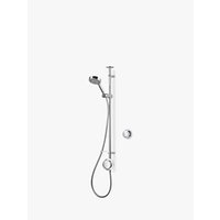 Aqualisa Rise XT Digital Exposed HP/Combi Shower With Adjustable Head And Diverter