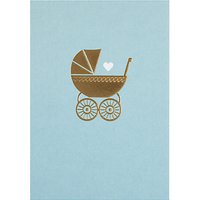 Lagom Designs Baby Boy New Baby Card