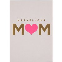 Lagom Designs Marvellous Mum Mother's Day Greeting Card
