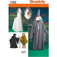 Simplicity Costume Sewing Pattern, 1582, A