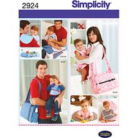 Simplicity Bags Sewing Leaflet, 2924