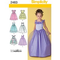 Simplicity Children Dressmaking Leaflet, 2463