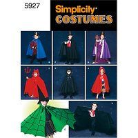 Simplicity Children Costumes Sewing Pattern, 5927, A