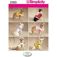Simplicity Craft Sewing Pattern, 2393
