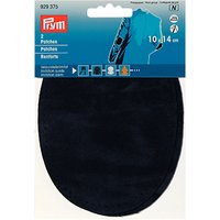 Prym Imitation Suede Elbow Patches, Pack Of 2, Navy