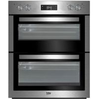 Beko BTF26300X Stainless Steel Electric Built Under Double Oven