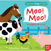 Can You Say It Too? Moo Moo Book
