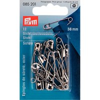 Prym Safety Pins, Pack Of 12, 38mm
