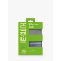 E-cloth Stainless Steel Cleaning And Polishing Cloths, Pack Of 2