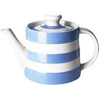 Cornishware Teapot, , Blue/White, 840ml